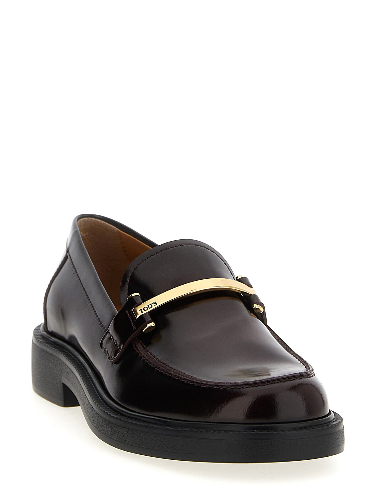 Mocassins Tod's en veau bordeaux
