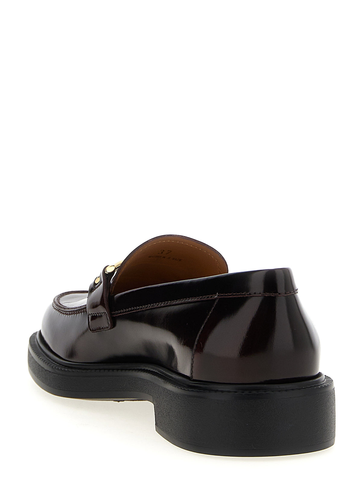Mocassins Tod's en veau bordeaux