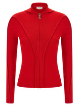 Gilet en laine multicolore Victoria Beckham