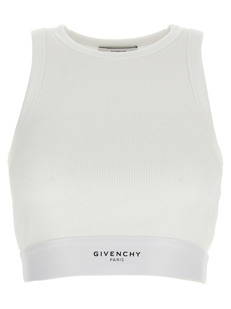 Givenchy White Cotton Tank Top for Women