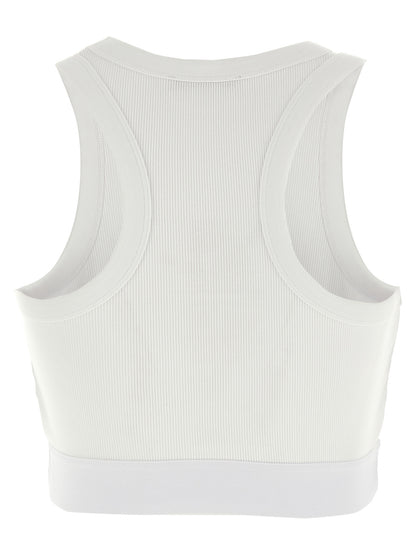 Givenchy White Cotton Tank Tops