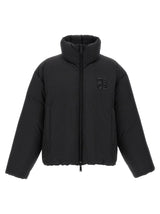 Dsquared² Black Polyester Full-Length Jacket