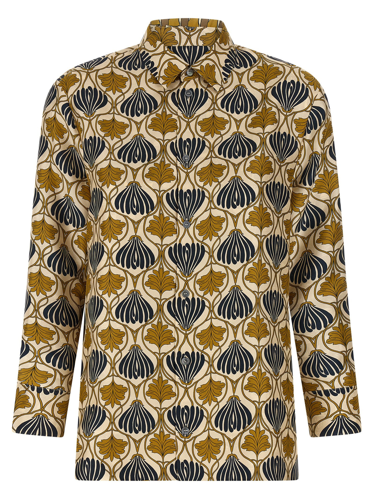 Chemisier en soie multicolore Max Mara