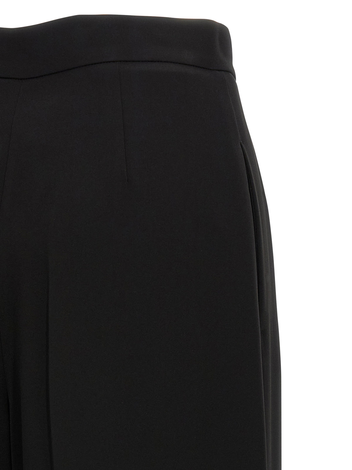 Max Mara Black Triacetate Pants