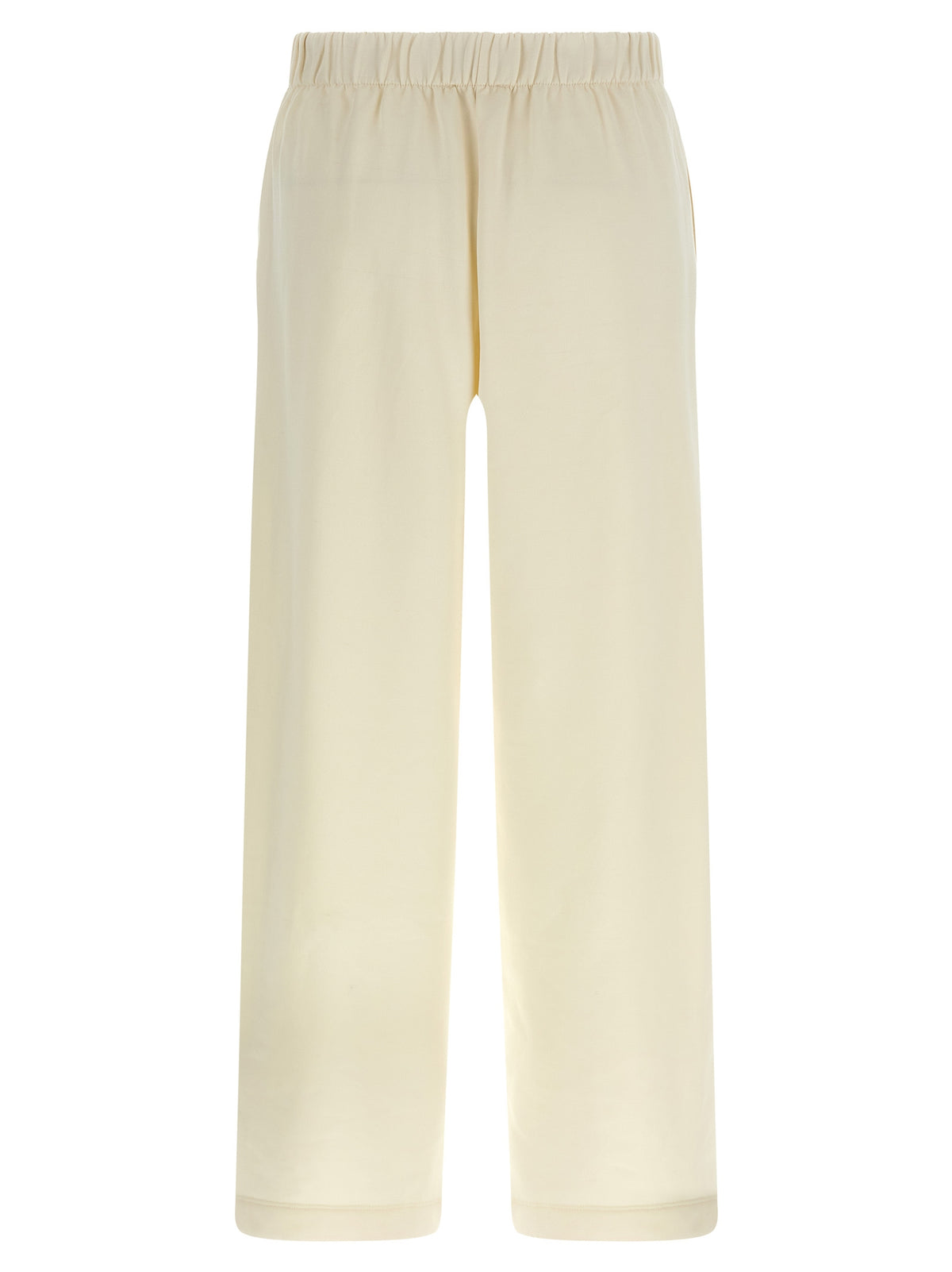 Max Mara White Silk Casual Pants