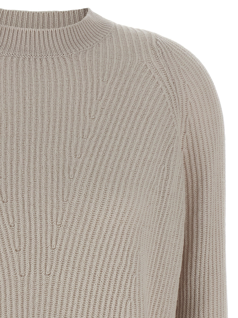 'S Max Mara Molveno Beige Wool Cardigan for Women