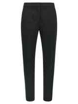 Max Mara Black Viscose Casual Pants