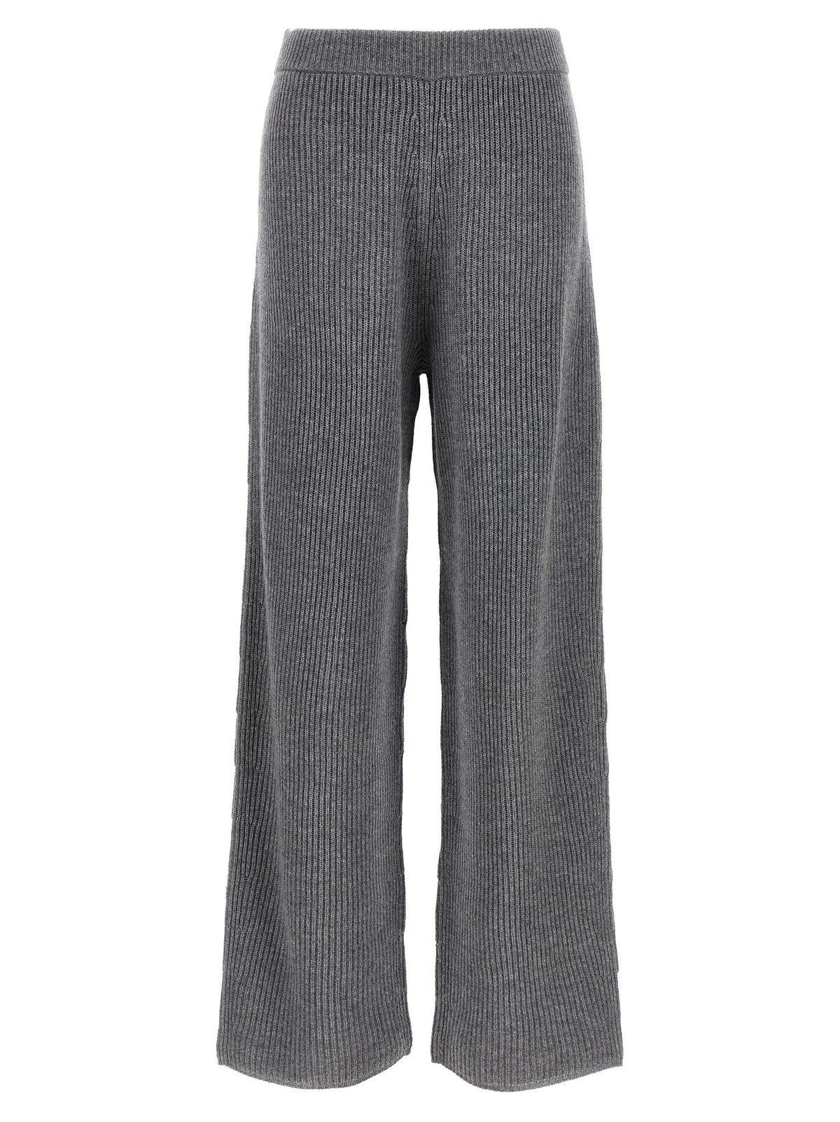 Sportmax Gray Wool Casual Pants
