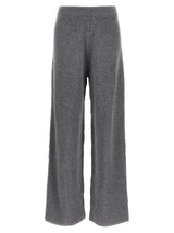 Sportmax Gray Wool Casual Pants