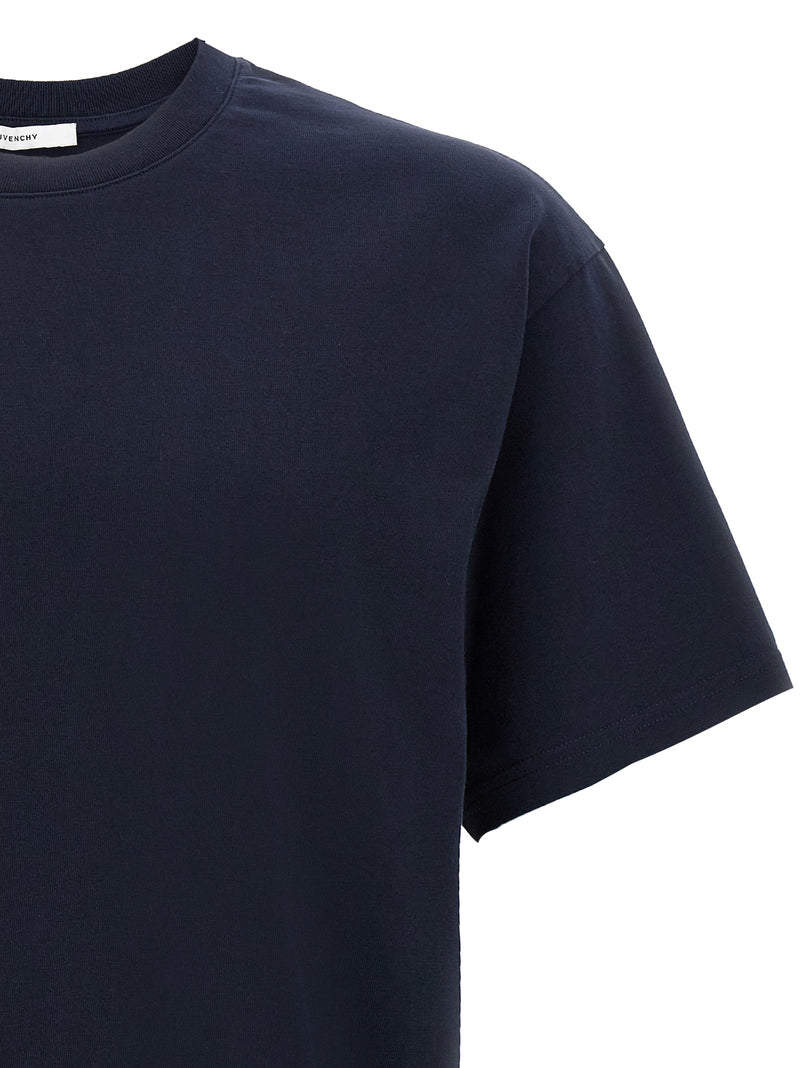 Givenchy Blue Cotton T-Shirt - Iconic Elegance for Men