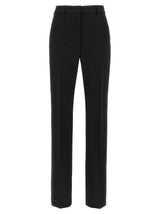 Sportmax Black Viscose Casual Pants