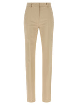 Sportmax Beige Viscose Dress Pants