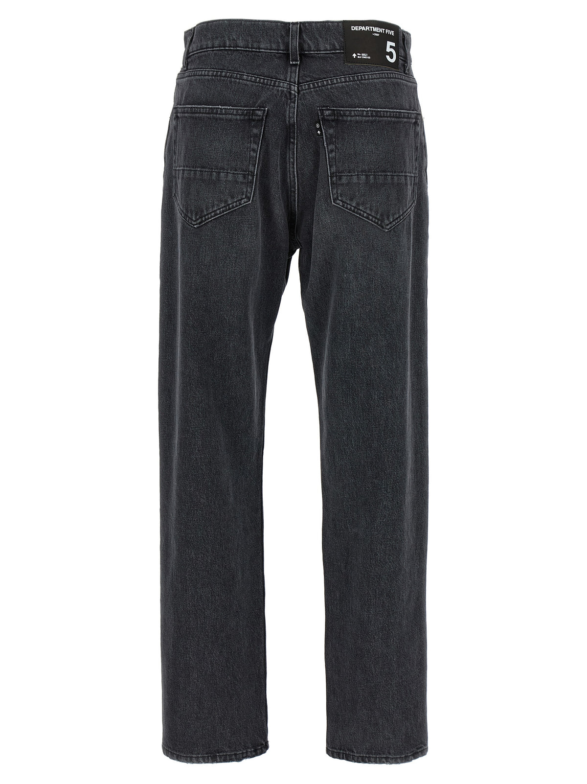 Department 5 Jean droit en coton noir