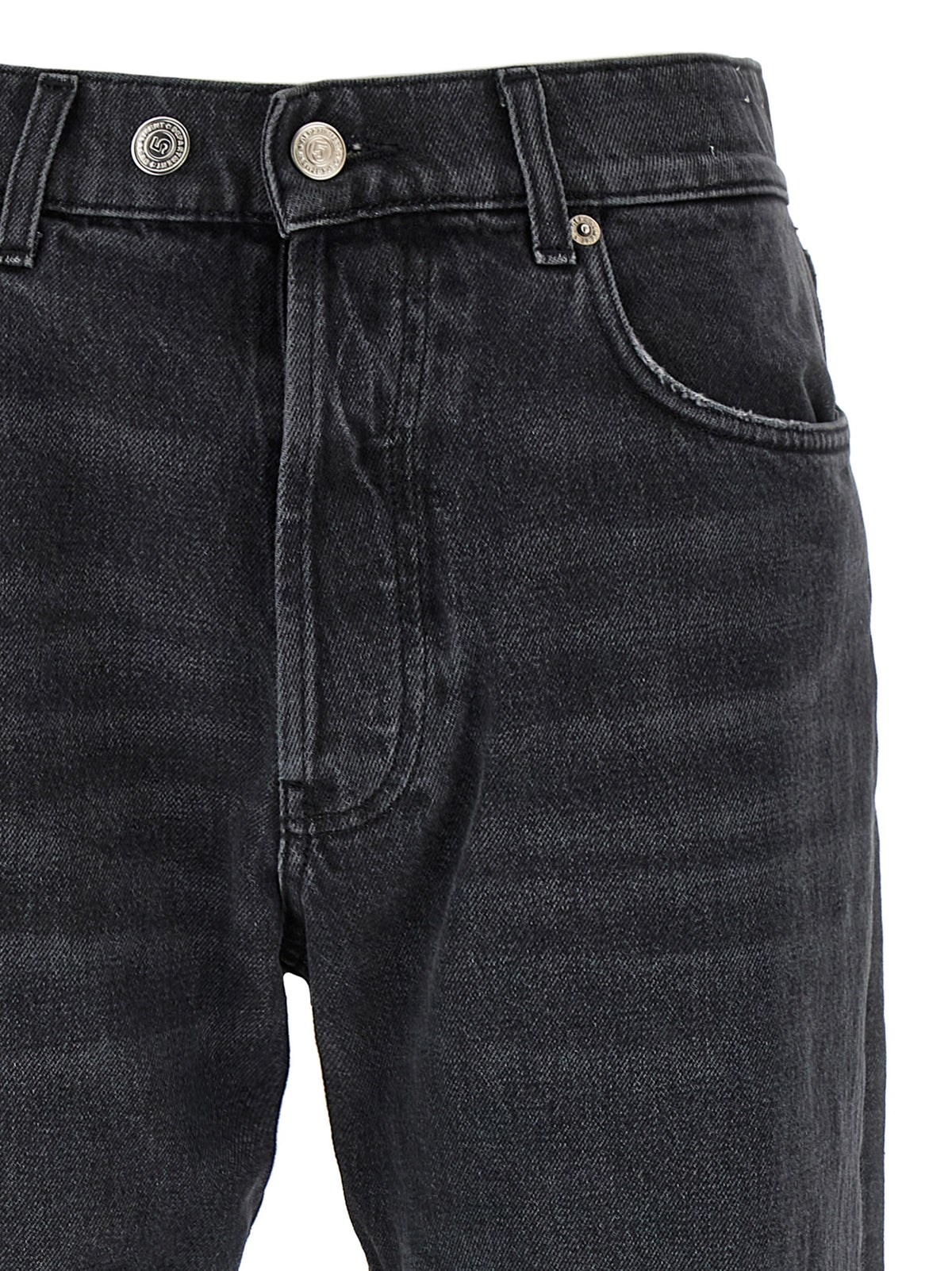 Department 5 Jean droit en coton noir