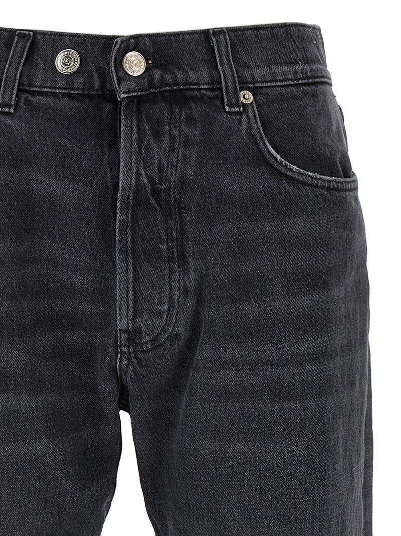 Department 5 Jean droit en coton noir