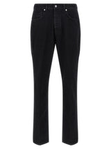 Givenchy Black Cotton Straight-Leg Jeans
