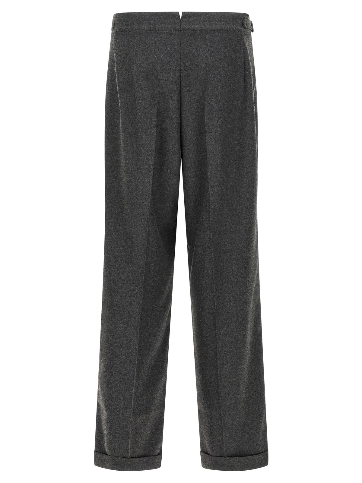 CELLAR DOOR Rowan Gray Polyester Casual Pants for Men
