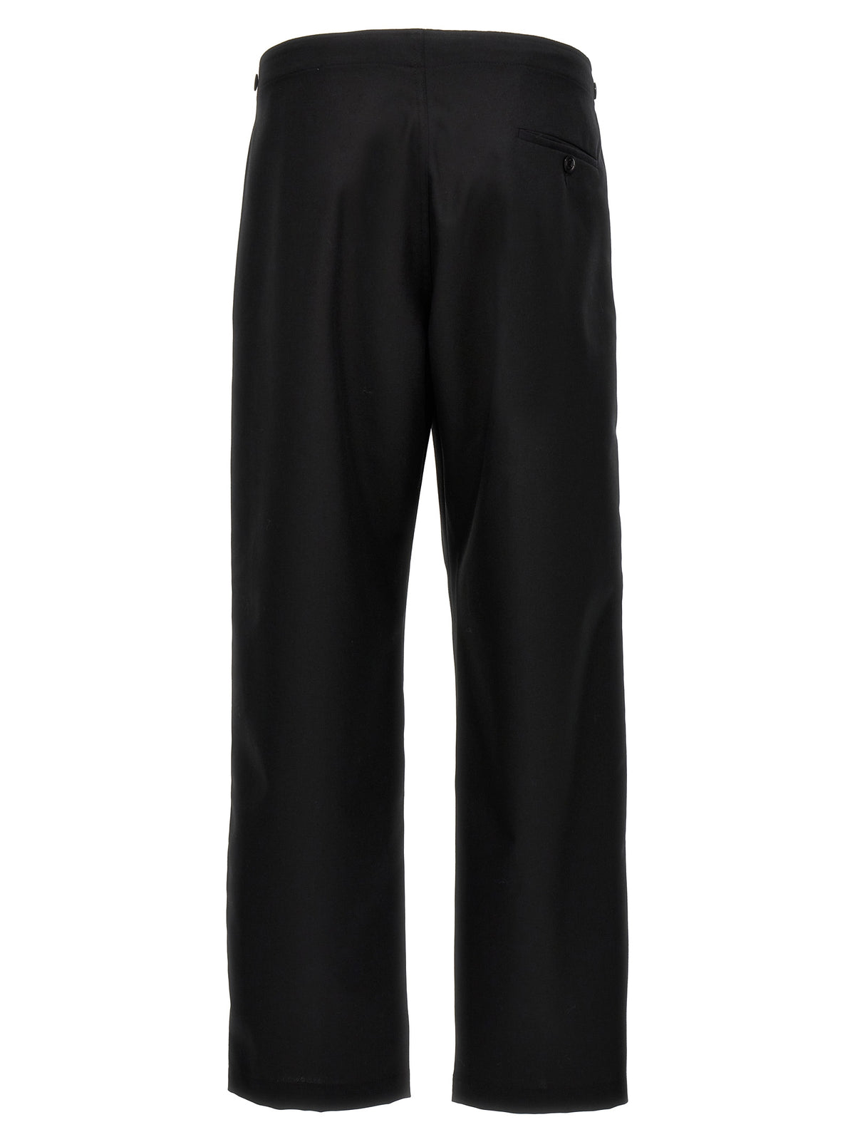 CELLAR DOOR Dino Black Polyester Casual Pants for Men