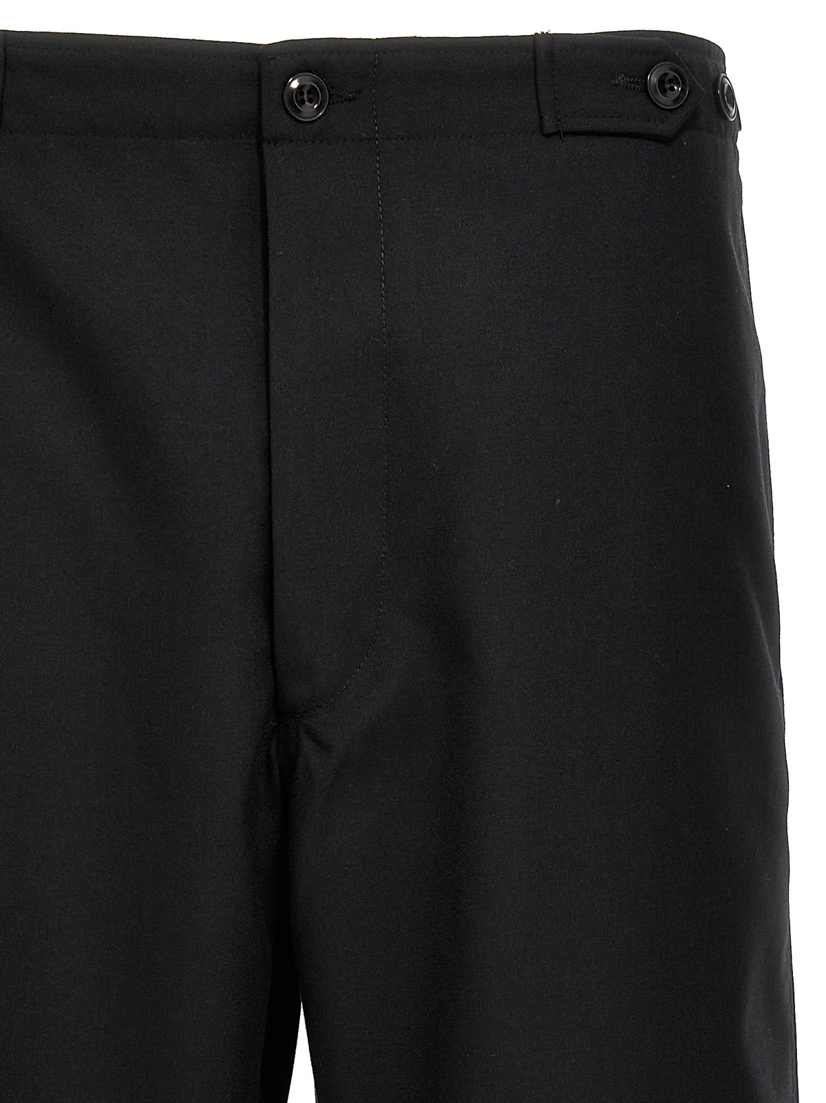 CELLAR DOOR Dino Black Polyester Casual Pants for Men