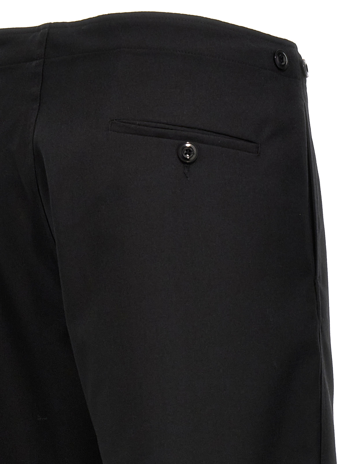 CELLAR DOOR Dino Black Polyester Casual Pants for Men