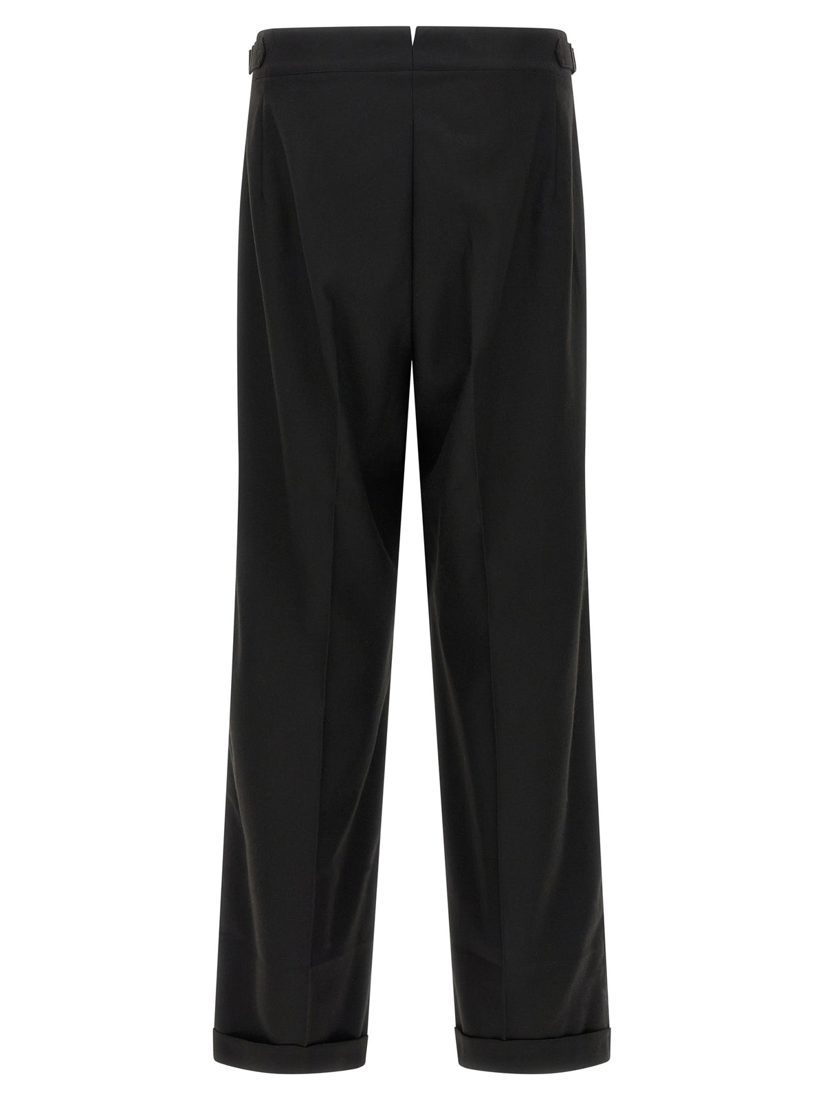 CELLAR DOOR Rowan Black Polyester Casual Pants
