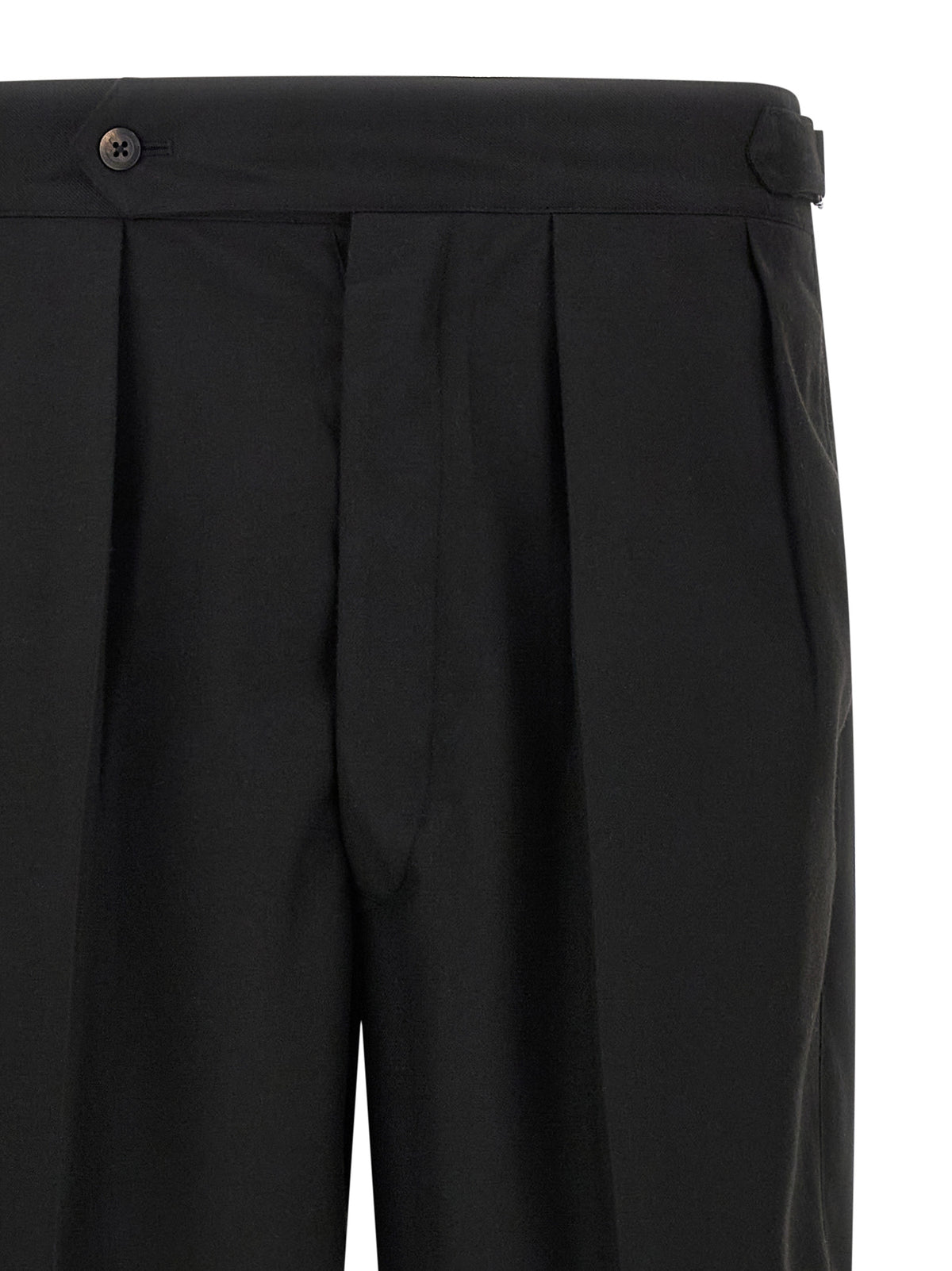 CELLAR DOOR Rowan Black Polyester Casual Pants