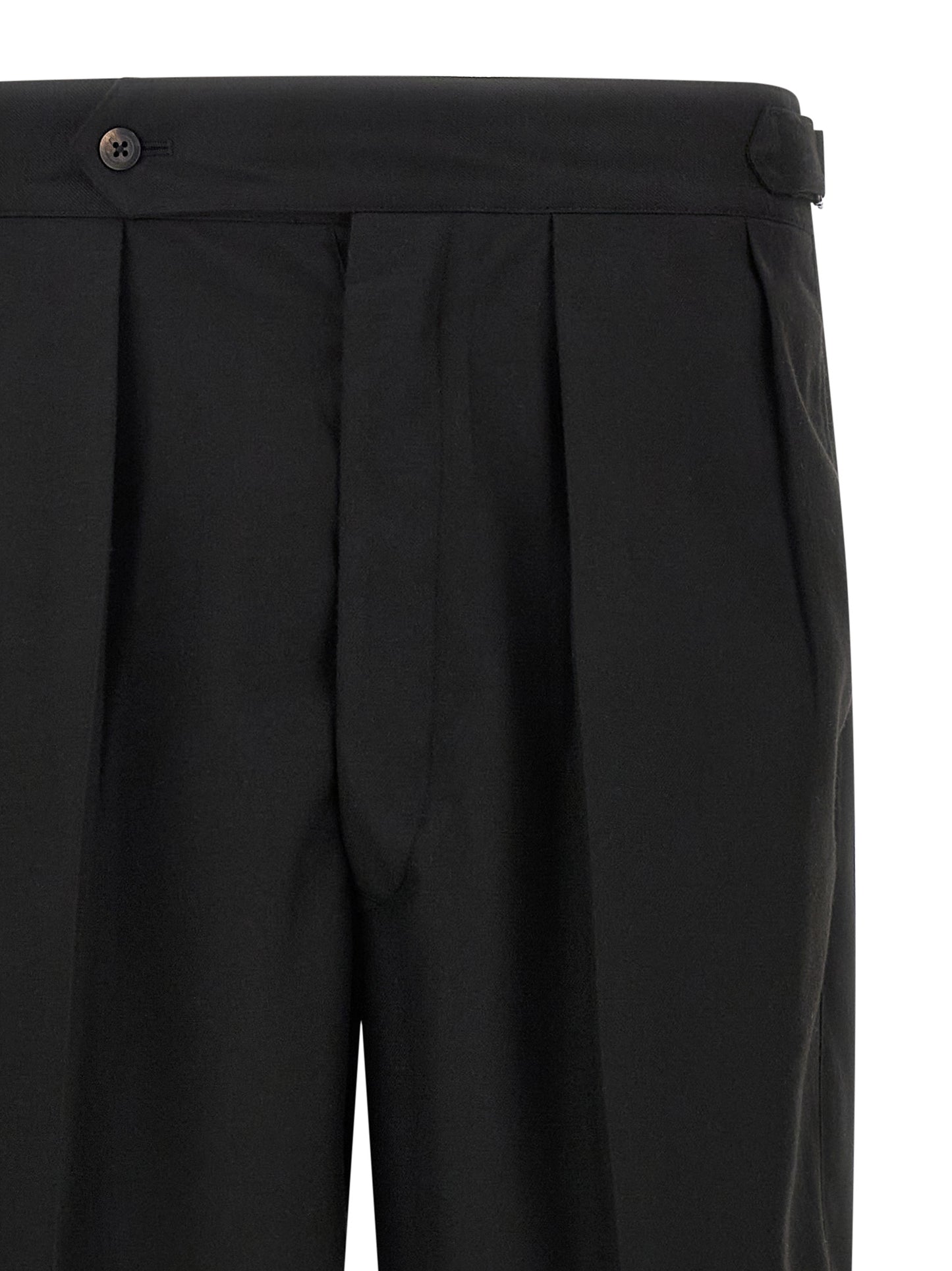 CELLAR DOOR Black Polyester Casual Pants