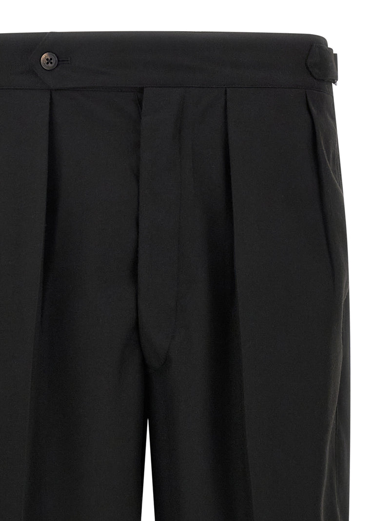 CELLAR DOOR Black Polyester Casual Pants