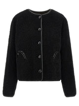 Blazé Milano Black Lamb Leather Shell Jacket