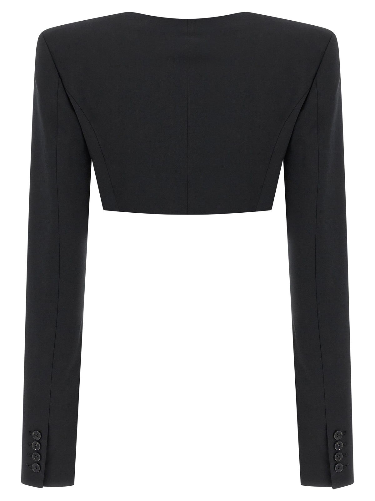 Nensi Dojaka Black Virgin Wool Blazer