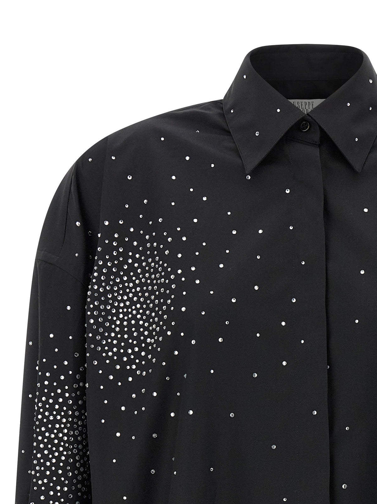 Giuseppe Di Morabito Black Cotton Blouse