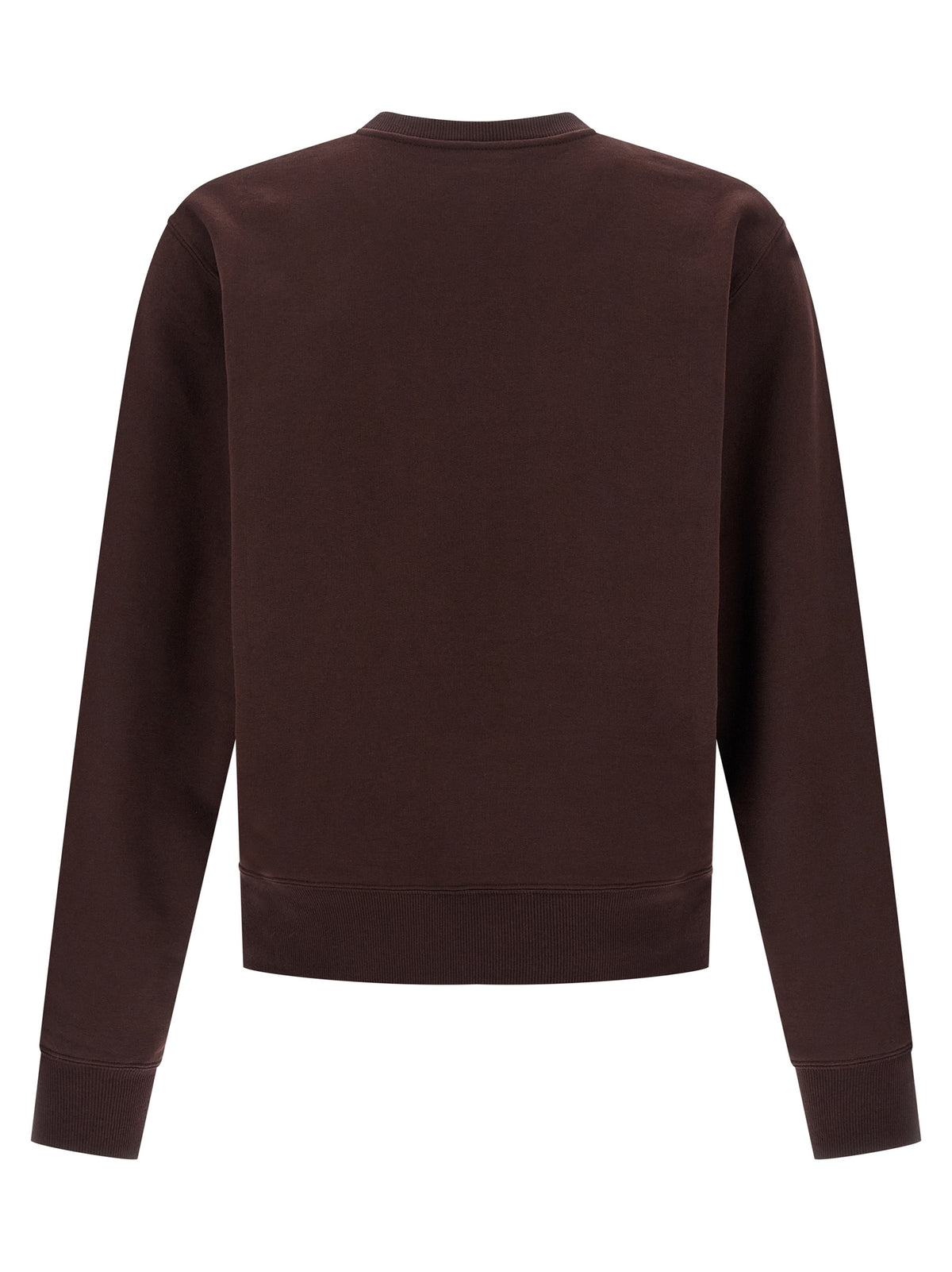 Sweat-shirt Saint Laurent en coton bordeaux