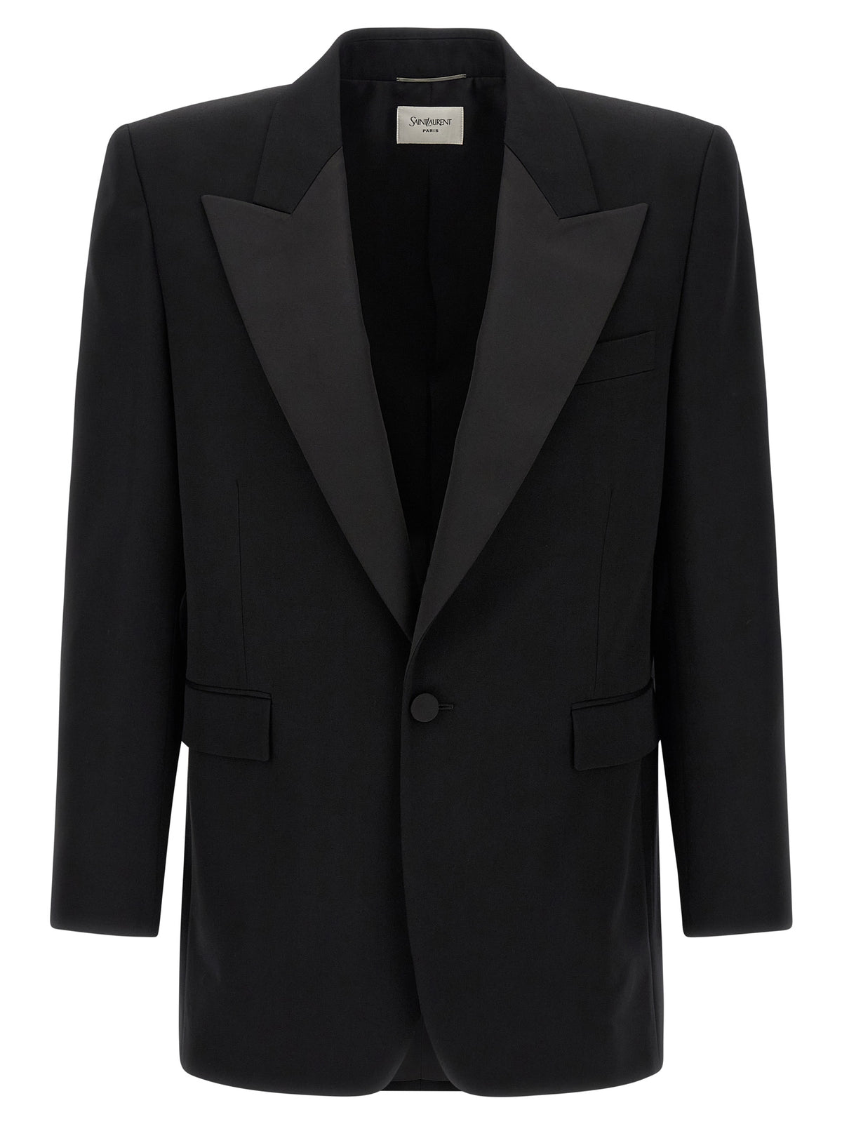 Saint Laurent Black Wool Blazer