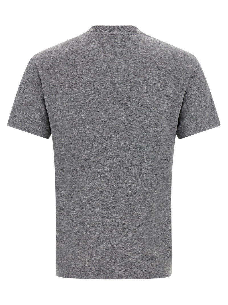 Fendi Gray Cotton T-Shirt
