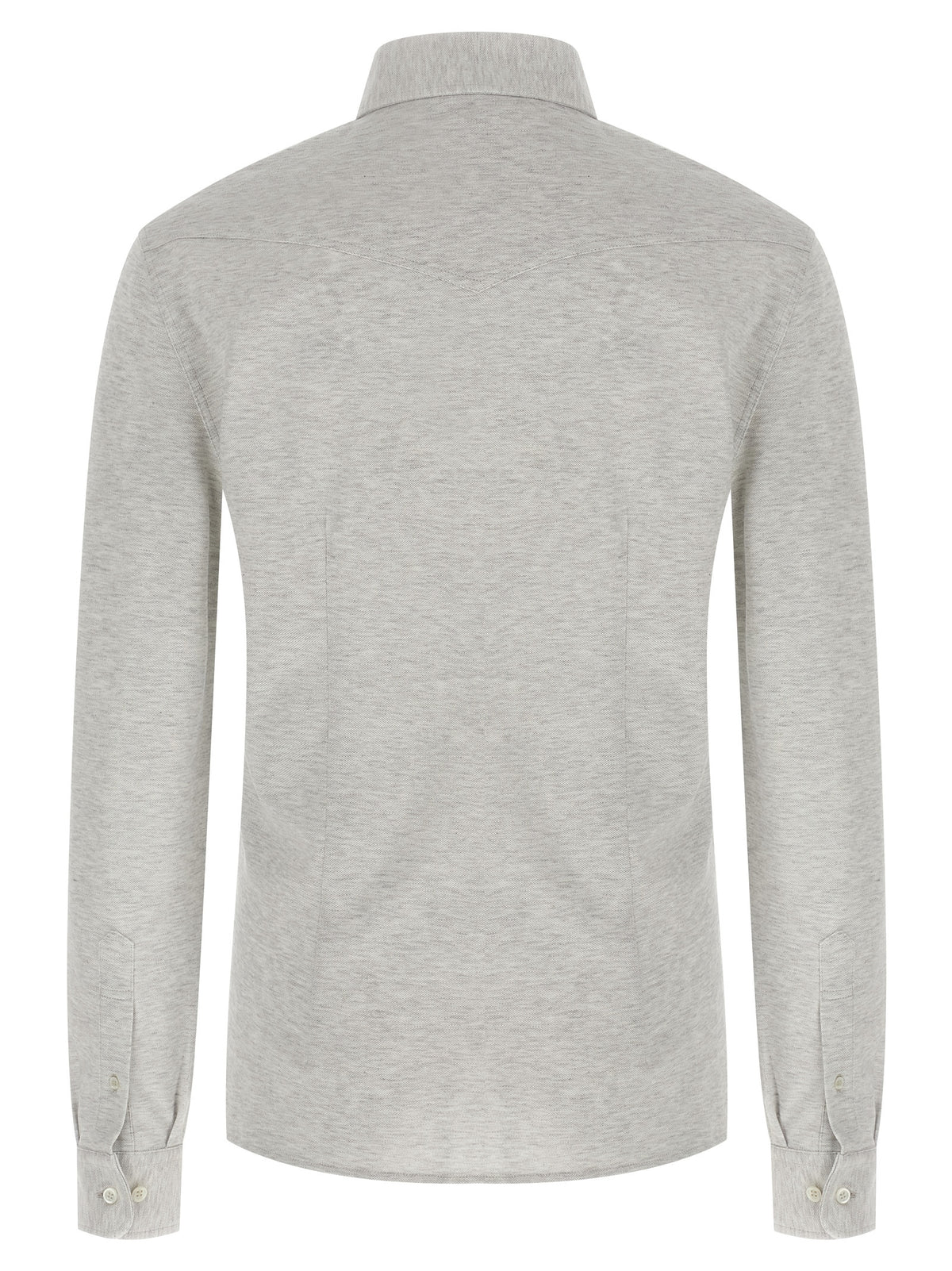 Chemisier Brunello Cucinelli en coton gris