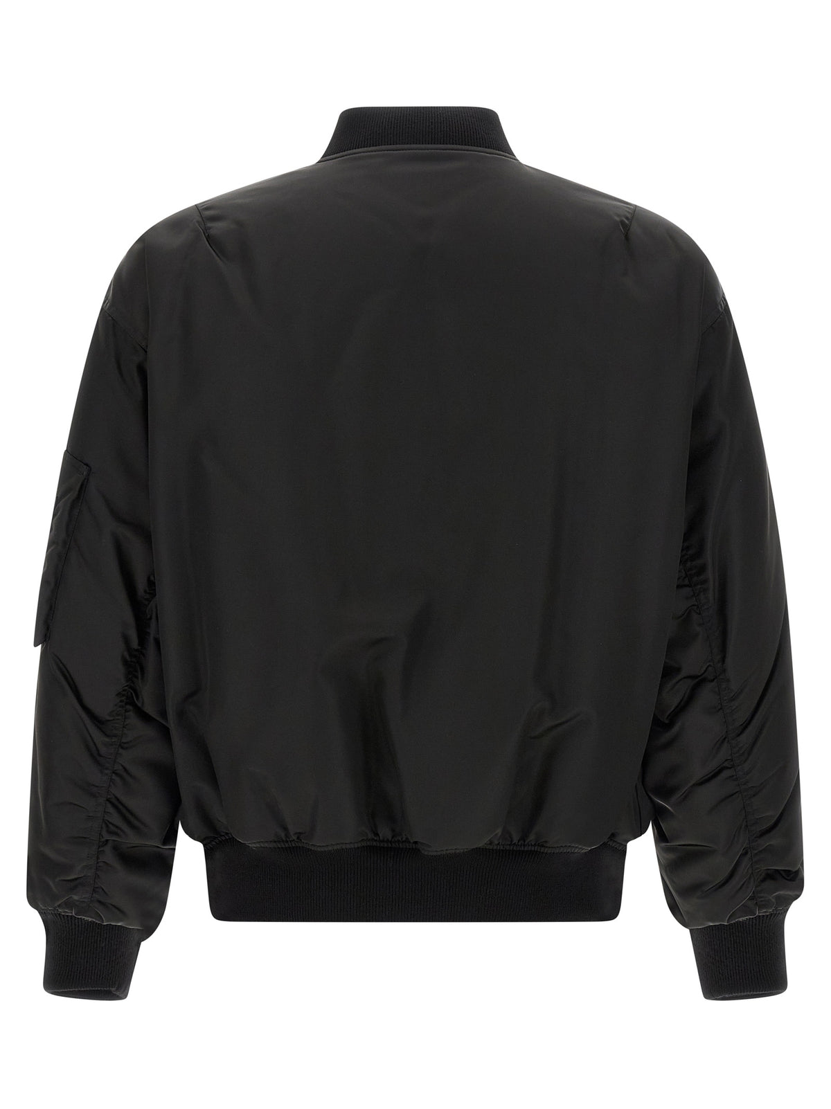 Saint Laurent Black Polyamide Bomber