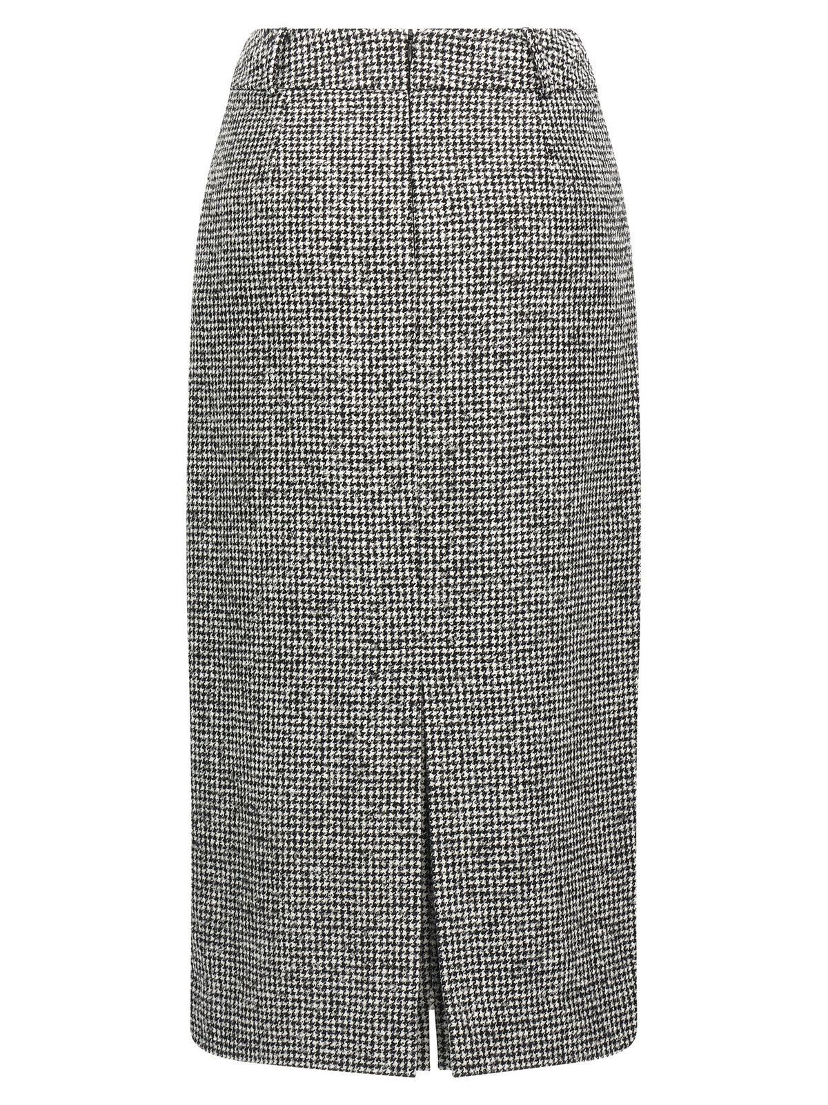 Jupe midi bicolore en laine Ermanno Scervino