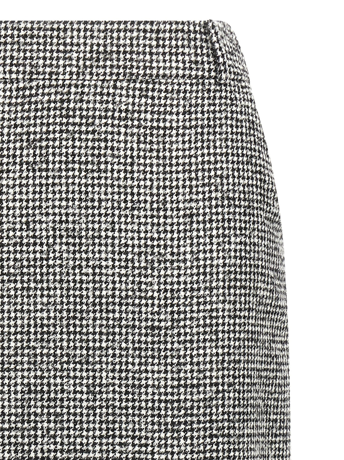 Jupe midi bicolore en laine Ermanno Scervino