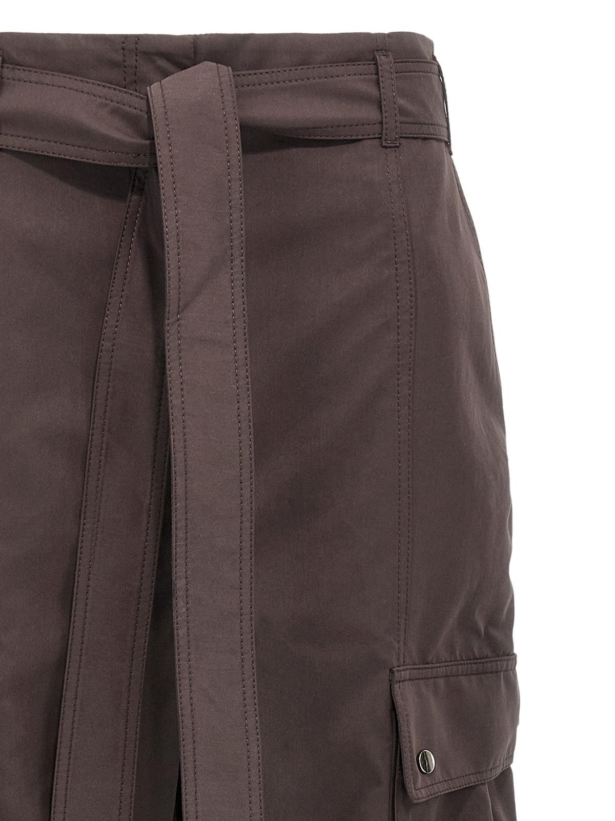 The Andamane Xandra Brown Cargo Pants for Women