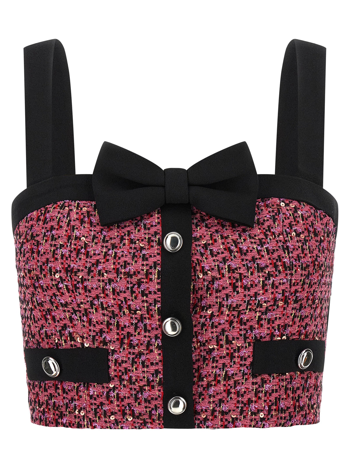 Alessandra Rich Multicolor Polyamide Tank Tops