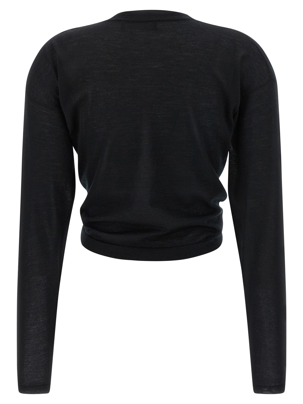 Dolce & Gabbana Black Cashmere Cardigan