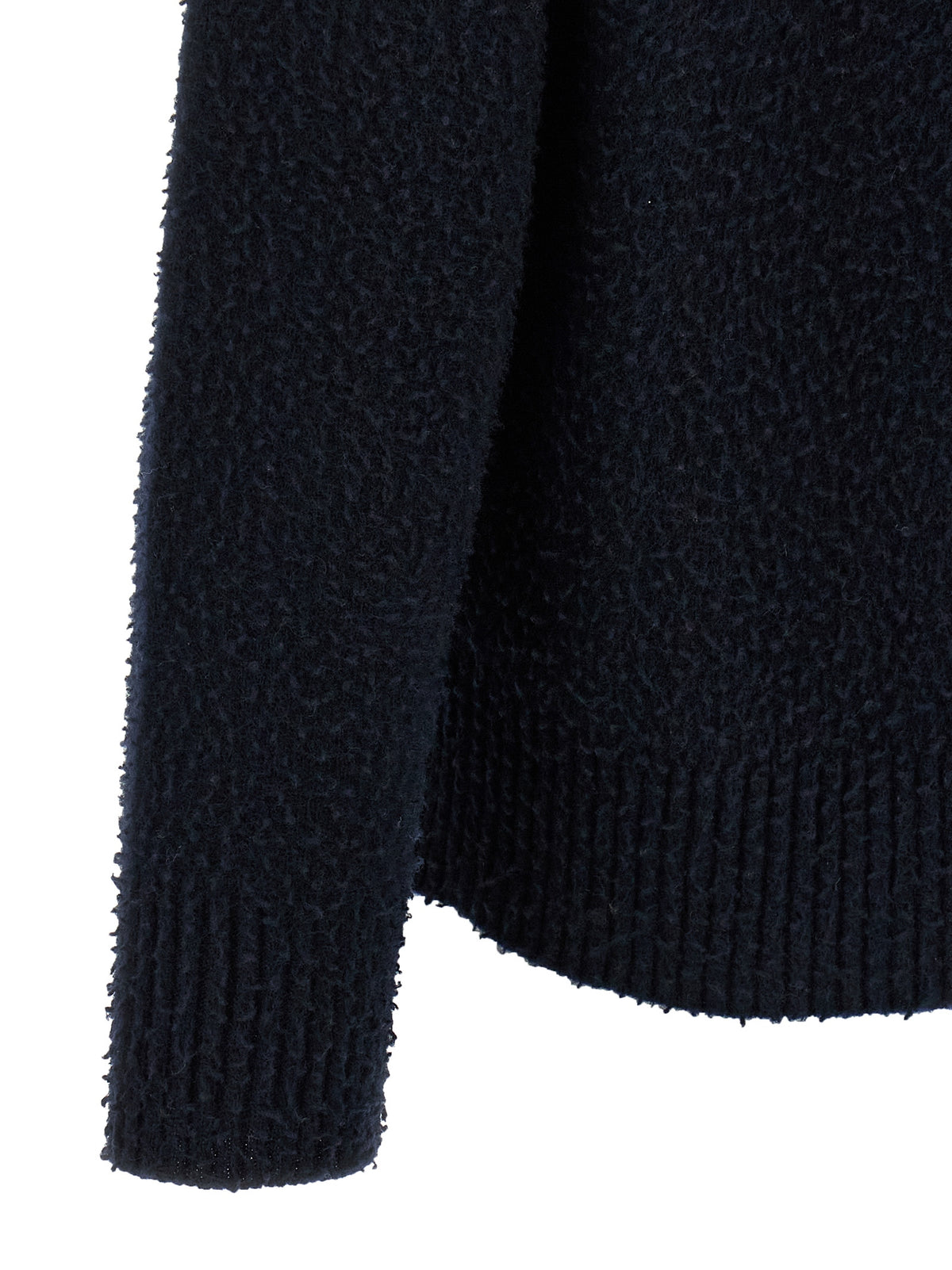Roberto Collina Blue Merino Wool Cardigan