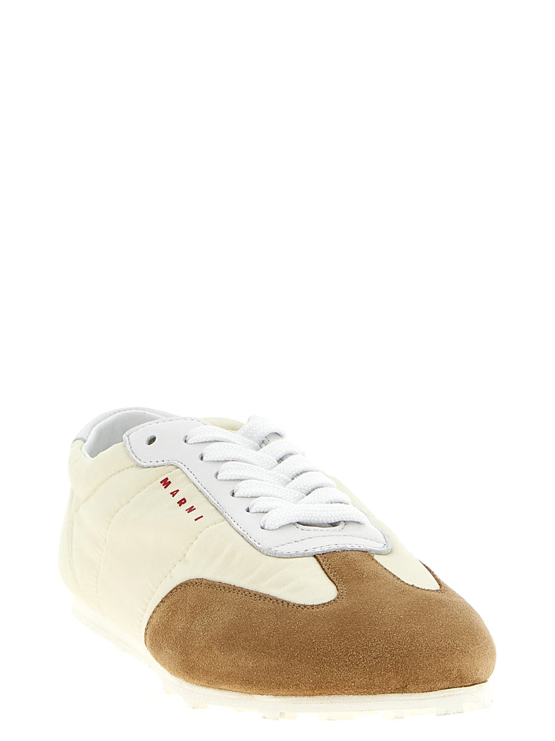 Marni Softy Soccer Multicolor Polyamide Athletic Sneakers