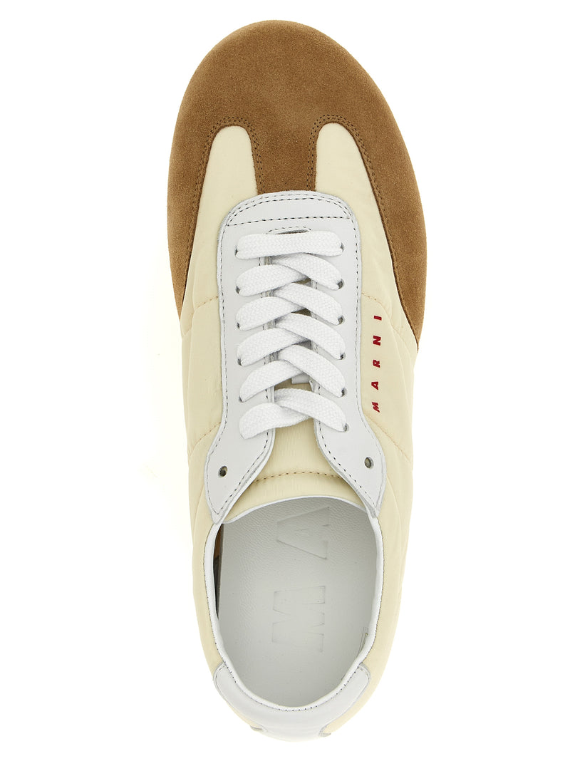 Marni Softy Soccer Multicolor Polyamide Athletic Sneakers
