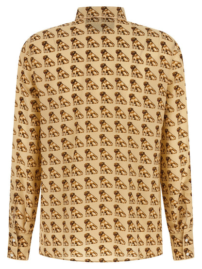 Valentino Garavani Beige Silk Blouse