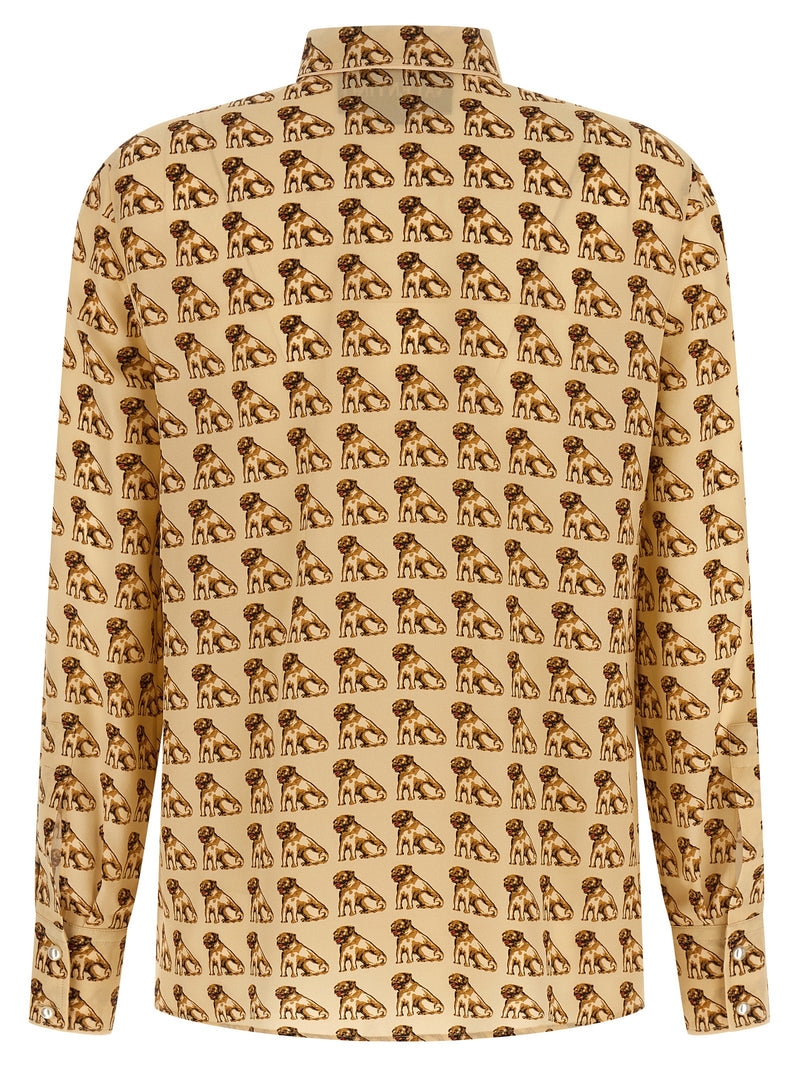 Valentino Garavani Beige Silk Blouse