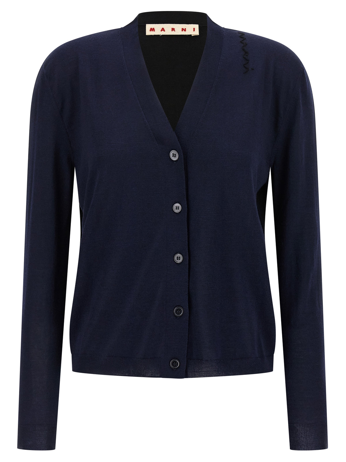 Cardigan Marni multicolore en laine vierge