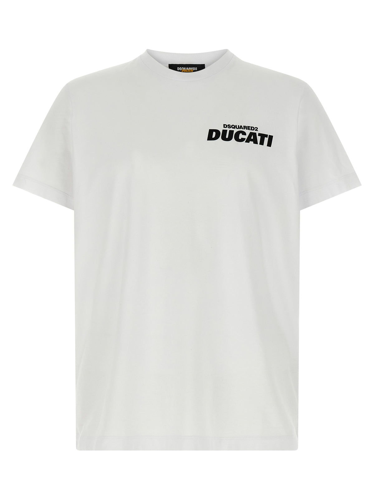 Dsquared² Bicolor Cotton T-Shirt - White/Black