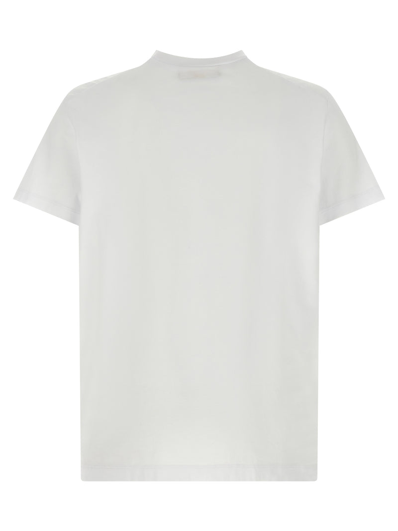 Dsquared² Bicolor Cotton T-Shirt - White/Black