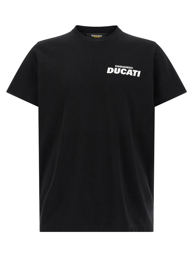 Dsquared² Bicolor Cotton T-Shirt